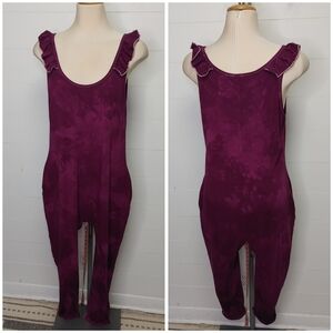 Smash + Tess tie dye sweetheart romper size M
